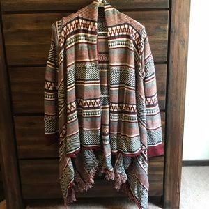 Shawl, cardigan